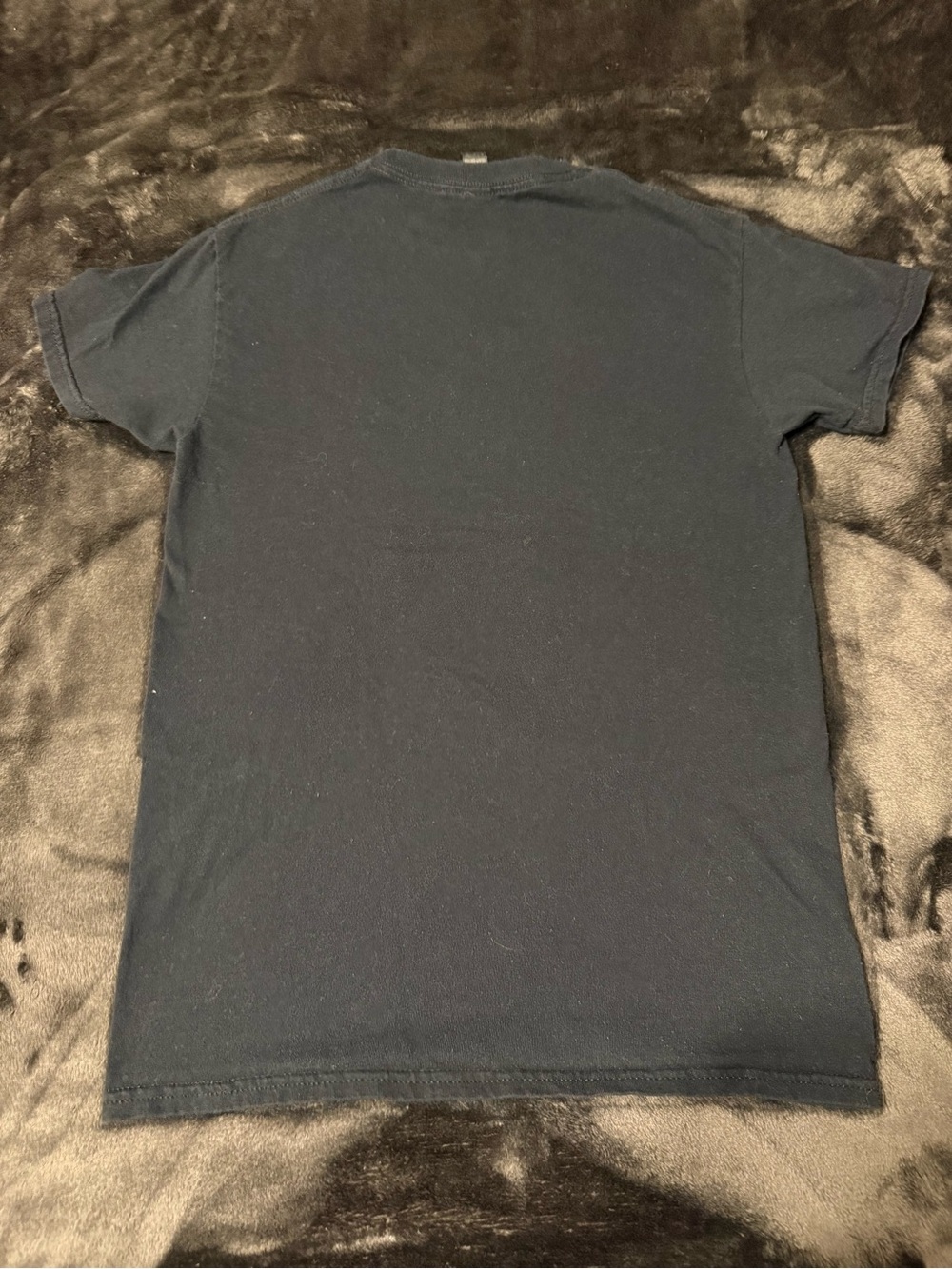 Checkerboard Black graphic T-shirt 100% cotton size S - Picture 2 of 3